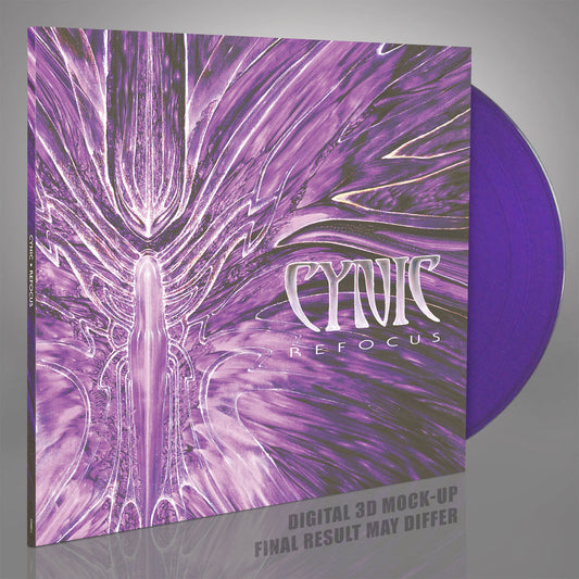 Cynic - ReFocus - LP Gatefold Colored - Purple or Exclusive-Silver Vinyl LP