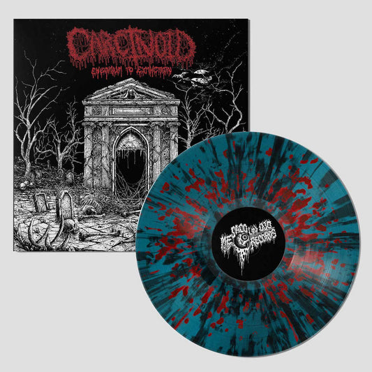 CARCINOID - ENCOMIUM TO EXTINCTION  - Sea Blue Splatter Vinyl LP