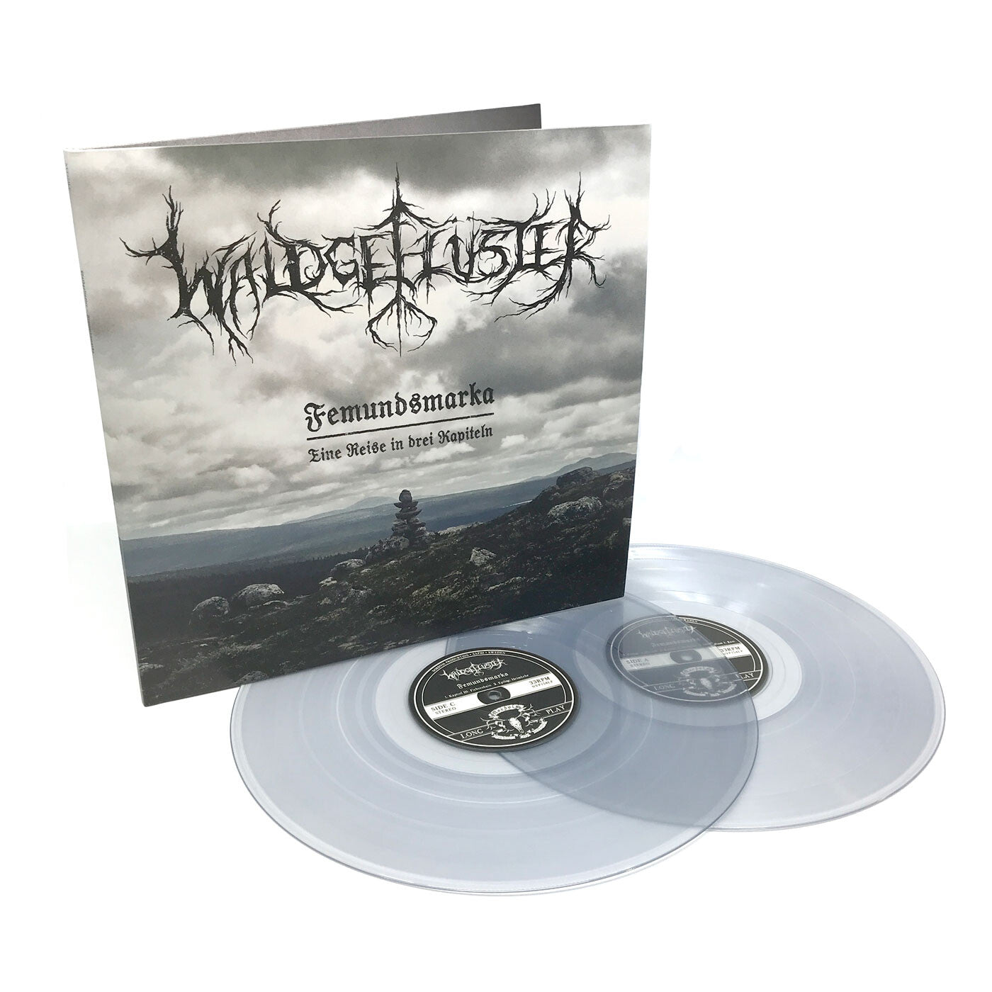 WALDGEFLÜSTER – FEMUNDSMARKA - 2LP LTD 300 CLEAR VINYL DLP