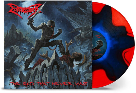 Dismember - God That Never Was [Indie Exclusive] Blue In Red Split