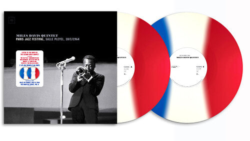 Davis, Miles: Paris Jazz Festival, Salle Pleyel 10/1/1964 (2 LP) (140g Vinyl/ Blue, White & Red French Flag Inspired Vinyl)