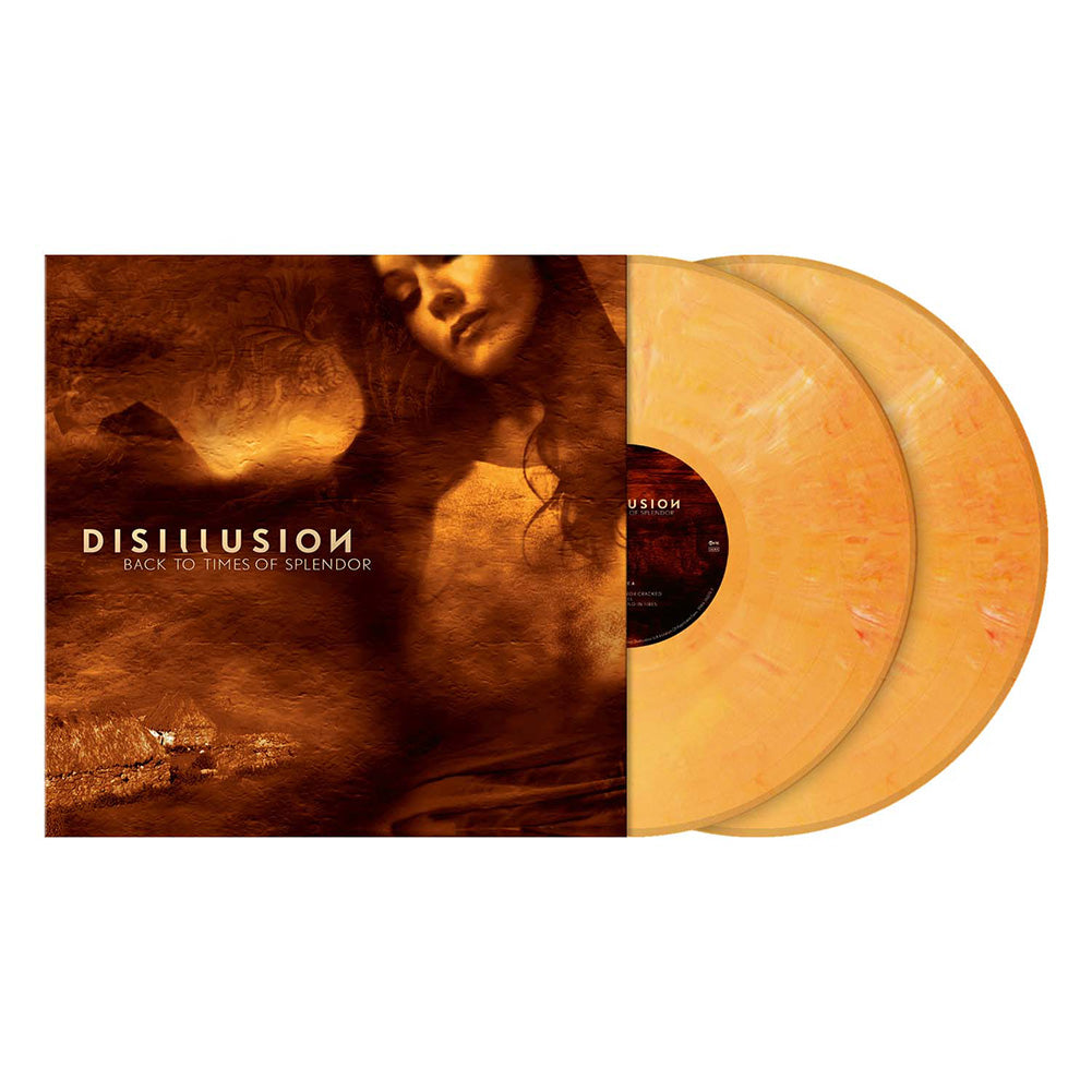 Disillusion - Back To Times Of Splendor (20th Anniversary) - 2LP Apricot Marbled Vinyl DLP