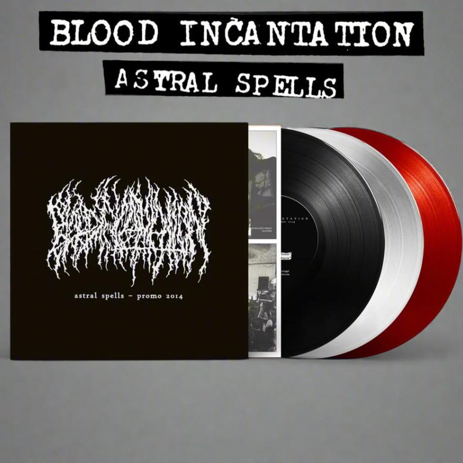 BLOOD INCANTATION - Astral Spells - 10" Trans. Red Vinyl LP