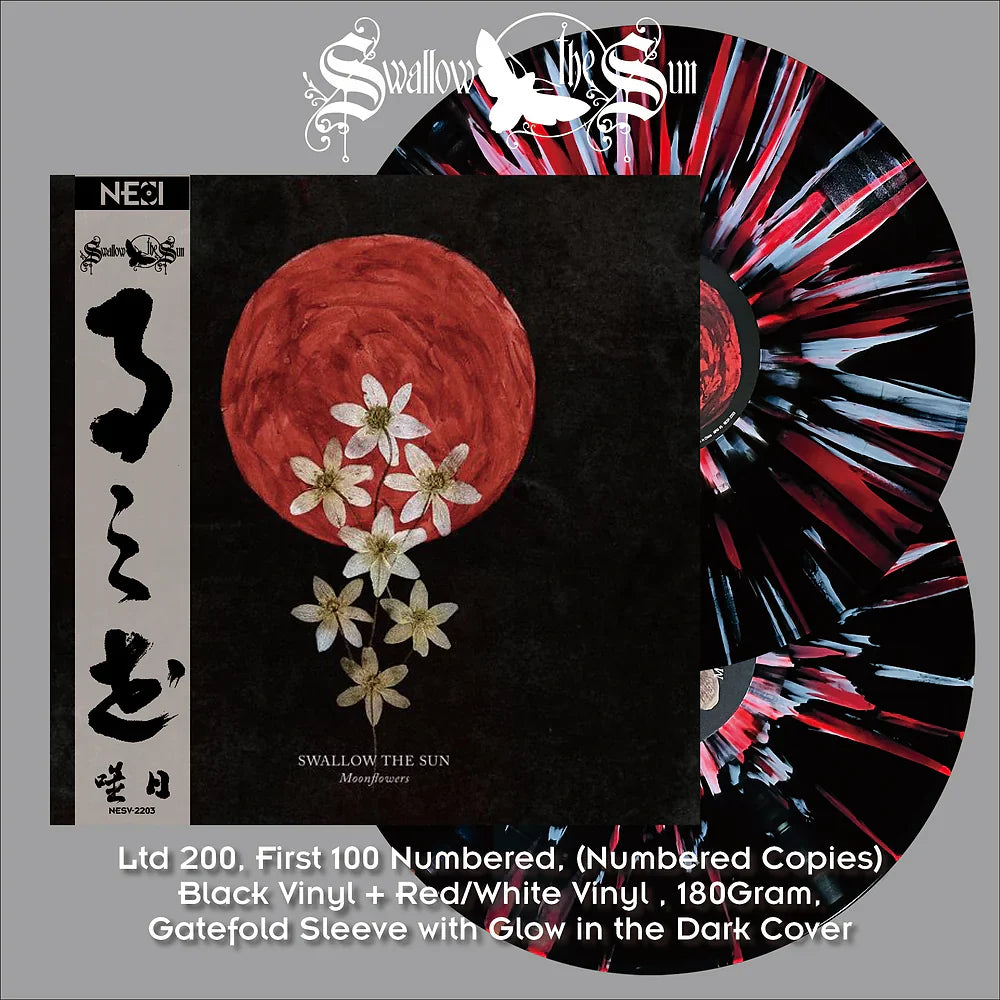 [Asia LTD to 200] Swallow The Sun - Moonflowers Splatter Vinyl Ltd 200 LP