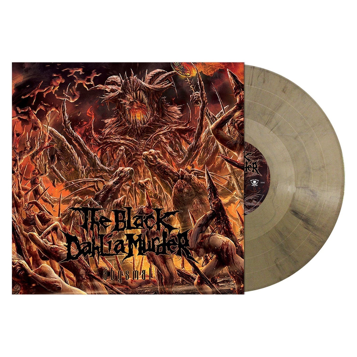 The Black Dahlia Murder - Abysmal - Gold Black Marbled Vinyl LP