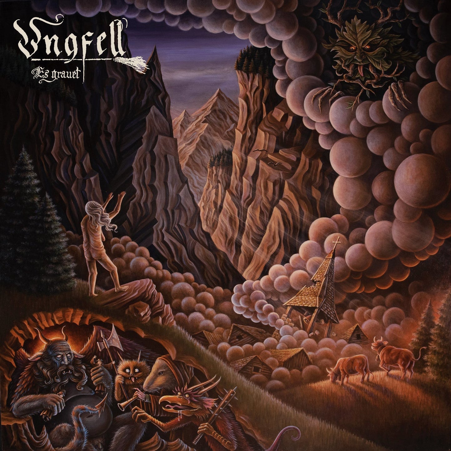 UNGFELL - Es grauet - LP+Booklet (Black)