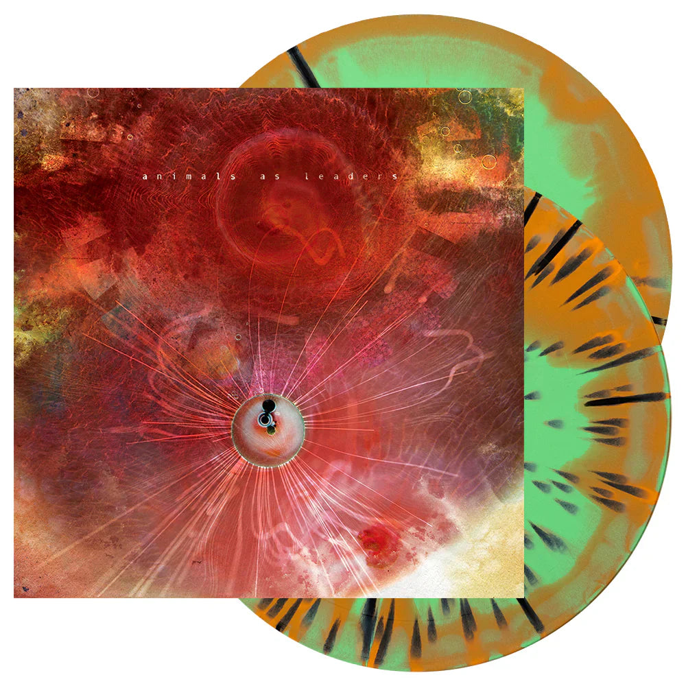 Animals As Leaders - The Joy of Motion - LTD Mint Green/Orange with Black Splatter