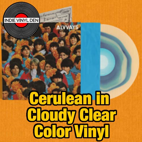 Alvvays - Alvvays (10th Anniversary) - Cerulean in Cloudy Clear Color Vinyl Record