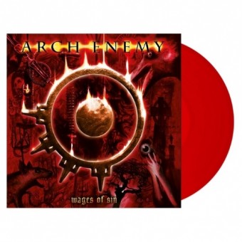 Arch Enemy - Wages Of Sin - Transparent Red Vinyl LP