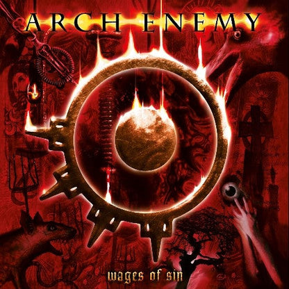 Arch Enemy - Wages Of Sin - Transparent Red Vinyl LP