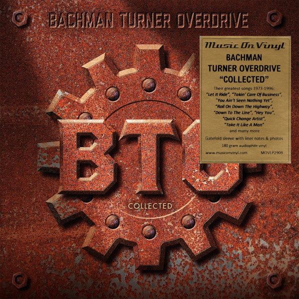 Bachman Turner Overdrive ‎– Collected - 2 x 180 GRAM VINYL LP SET