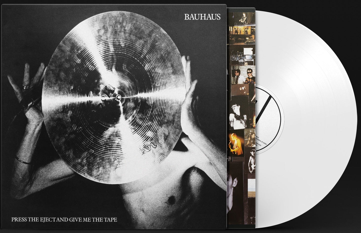 Bauhaus - ‎Press The Eject And Give Me The Tape - WHITE COLOURED VINYL LP