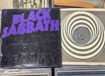 Black Sabbath – Master Of Reality - VINYL LP, ORIGINAL VERTIGO SWIRL 1971 ISSUE