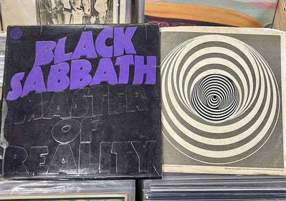 Black Sabbath – Master Of Reality - VINYL LP, ORIGINAL VERTIGO SWIRL 1971 ISSUE