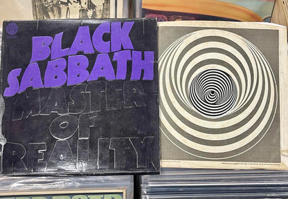 Black Sabbath – Master Of Reality - VINYL LP, ORIGINAL VERTIGO SWIRL 1971 ISSUE