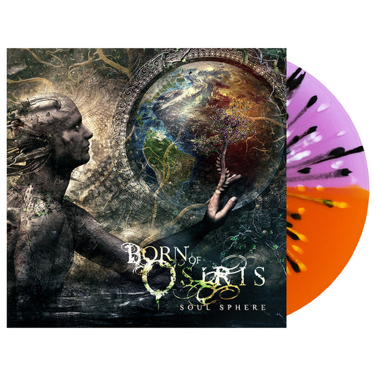 Born Of Osiris - Soul Sphere - Vinyl Gatefold LP (Violet / Trans. Orange Split w/ Black + White Splatter)