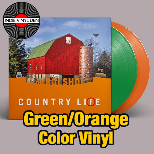 Bolshoi - Country Life - **Blemish Markdown** Orange/Green Color Vinyl Record