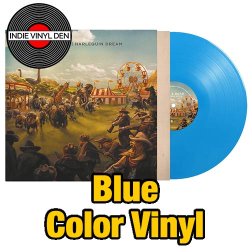 Boy & Bear - Harlequin Dream (10th Anniversary) - Royal Blue Color Vinyl Record