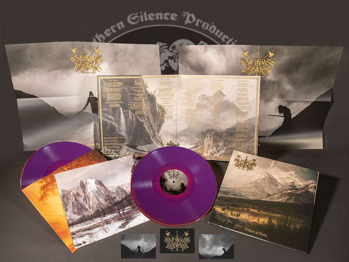 Caladan Brood - Echoes Of Battle - 2LP *LTD 300* Purple/Orange Vinyl DLP