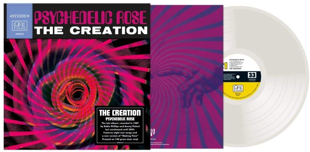 The Creation – Psychedelic Rose - CLEAR COLOURED VINYL 140 GRAM LP