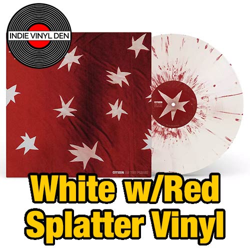 Citizen - As You Please - White w/ Red Splatter Color Vinyl Record