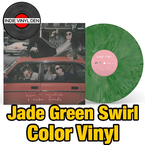 Camp Cope - How to Socialise and Make Friends - Jade Green Swirl Color Vinyl