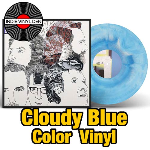 Crowded House - Gravity Stairs  - Cloudy Blue Vinyl Record