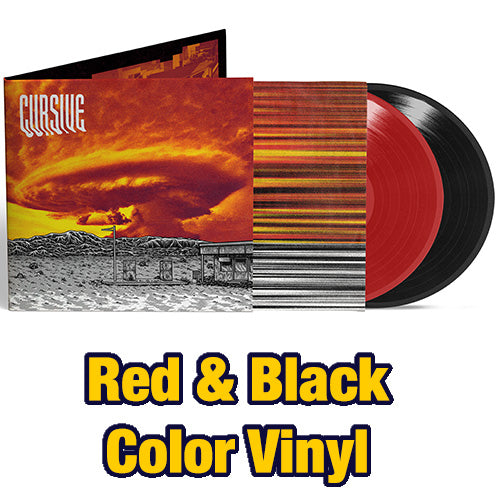 Cursive - Devourer - Red & Black Color Vinyl Record