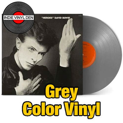 David Bowie - Heroes - Grey Color Vinyl