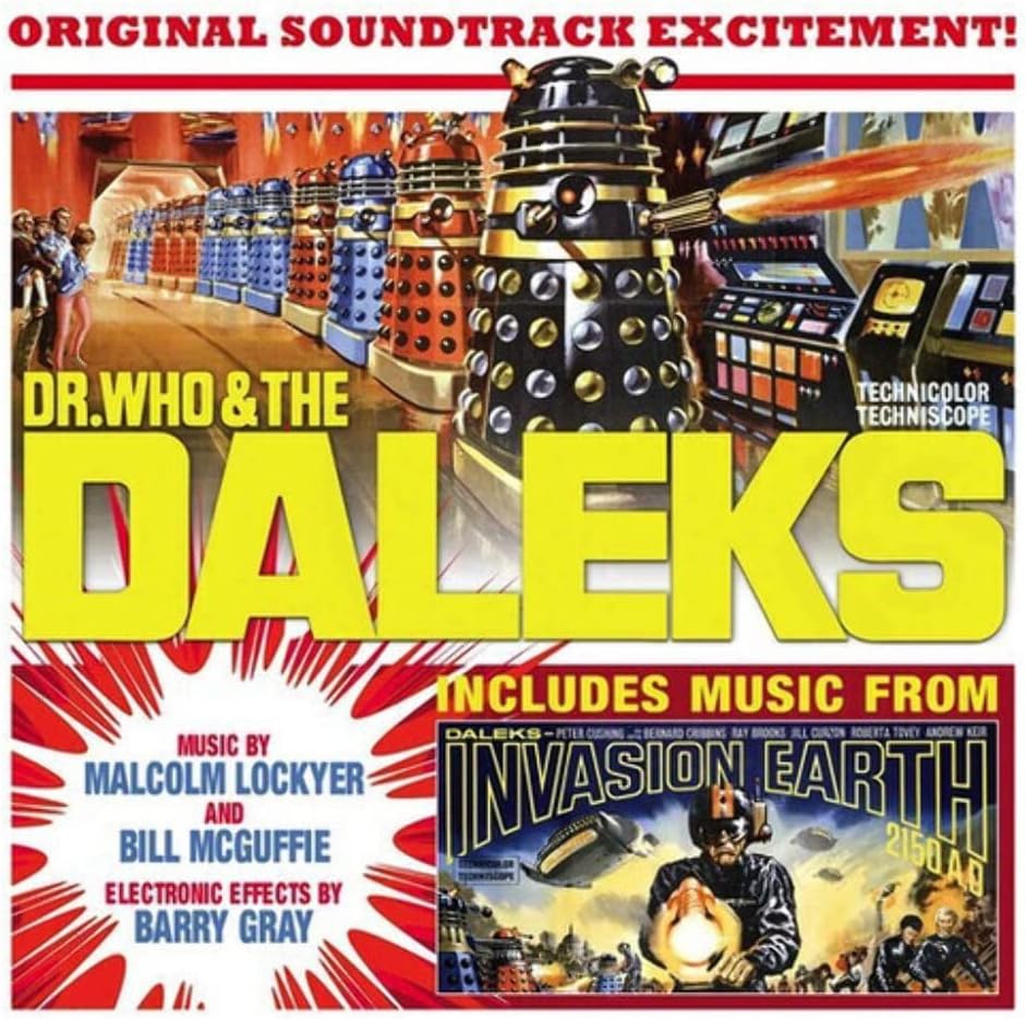 Dr. Who & The Daleks - 2 x YELLOW COLOURED VINYL LP SET