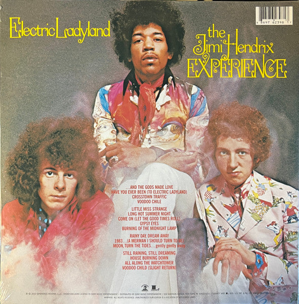 The Jimi Hendrix Experience – Electric Ladyland - 2 x 180 GRAM VINYL LP SET USA ISSUE