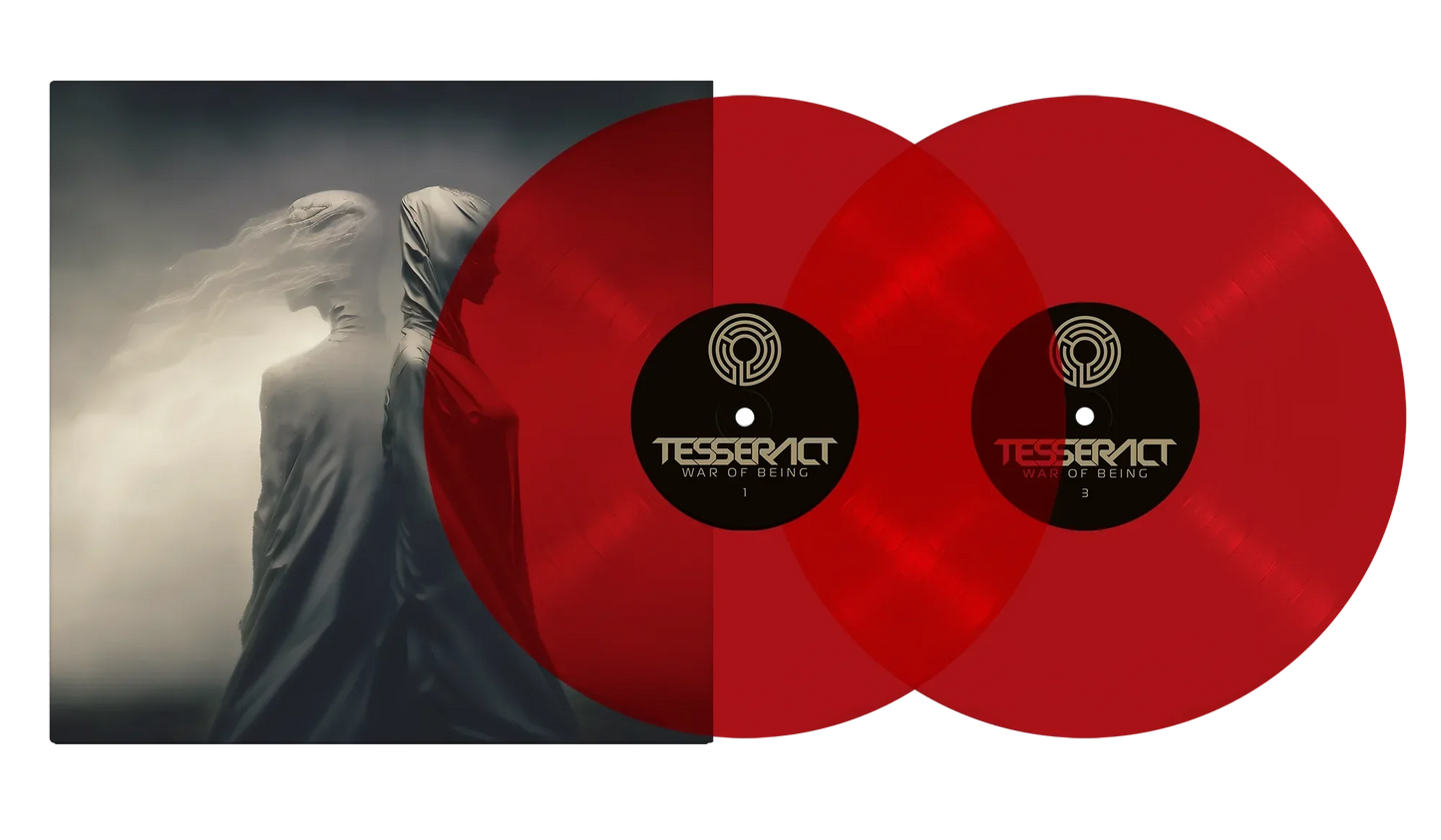 TESSERACT - WAR OF BEING - 2LP - Limited Edition – Only 500 Made, Red Vinyl