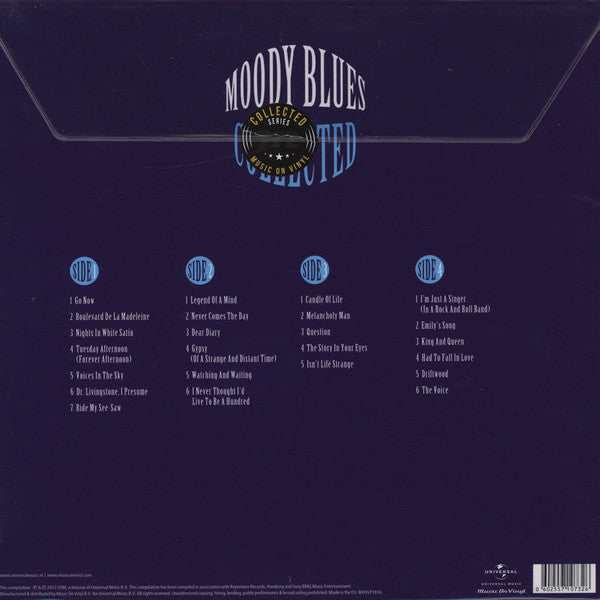 The Moody Blues ‎– Collected - 2 x 180 GRAM VINYL LP SET