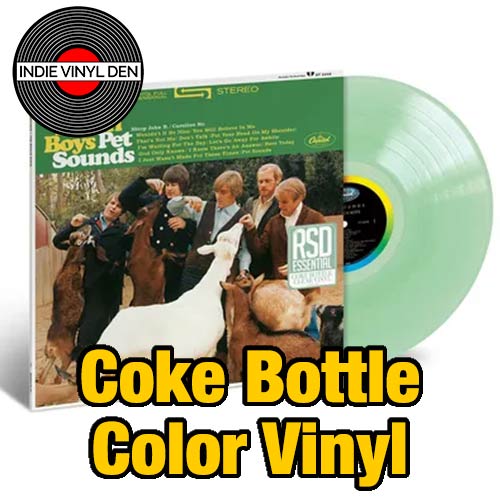 Beach Boys - Pet Sounds - Coke Bottle Clear Vinyl Record