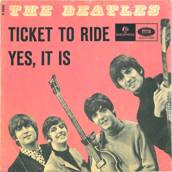 Beatles ‎– Ticket To Ride