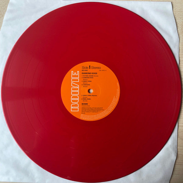 David Bowie – Diamond Dogs - RED COLOURED VINYL LP 45th ANNIVERSARY ISSUE