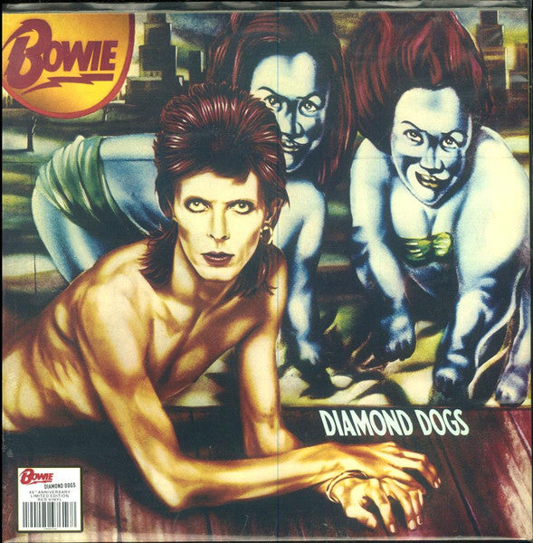 David Bowie – Diamond Dogs - RED COLOURED VINYL LP 45th ANNIVERSARY ISSUE