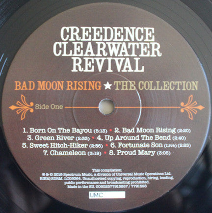 Creedence Clearwater Revival – Bad Moon Rising : The Collection - VINYL LP