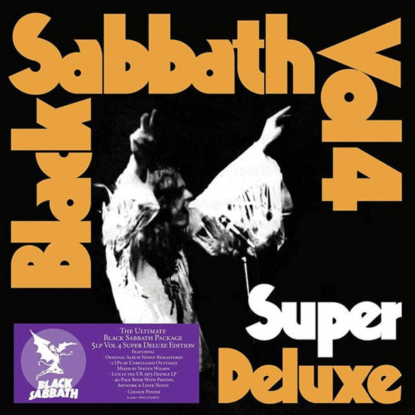 Black Sabbath * Black Sabbath Vol. 4 Super Deluxe (Import) [Used Vinyl Boxset 5 LP]