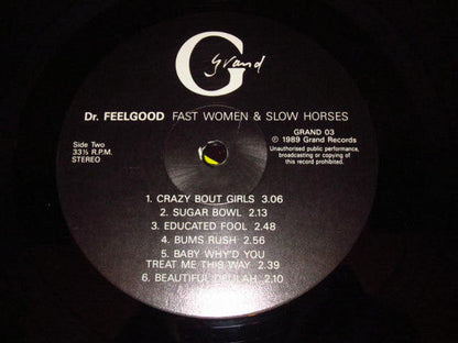 Dr. Feelgood ‎– Fast Women & Slow Horses