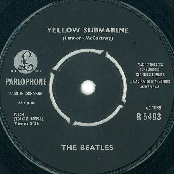 Beatles ‎– Yellow Submarine / Eleanor Rigby