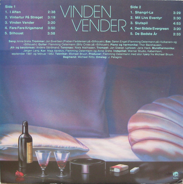 Anne Grete ‎– Vinden Vender