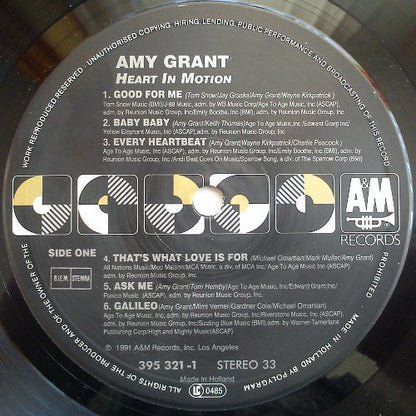 Amy Grant ‎– Heart In Motion