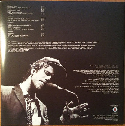 Tom Waits – Nighthawks At The Diner - 2 x VINYL LP SET