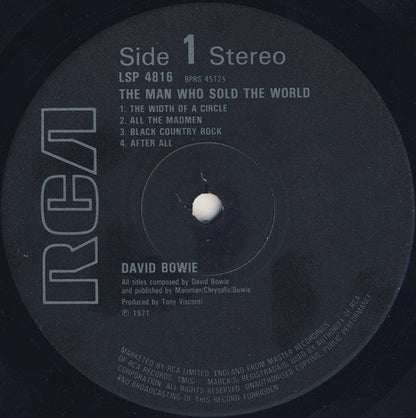 Bowie, David - Man Who Sold The World