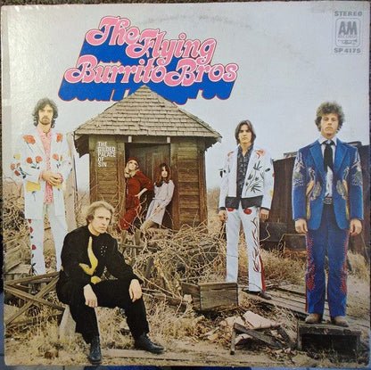 The Flying Burrito Bros – The Gilded Palace Of Sin - ORIGINAL 1969 USA ISSUE VINYL LP