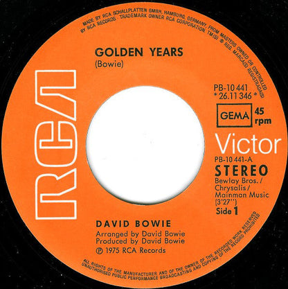 Bowie, David - Golden Years