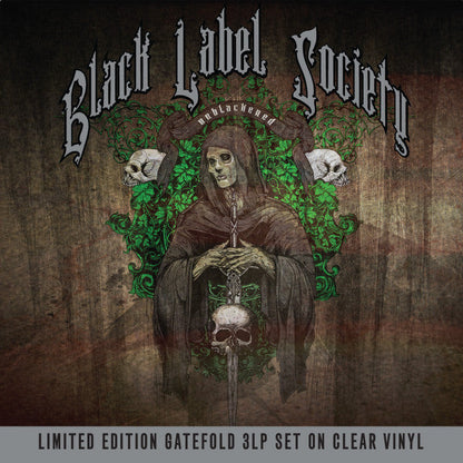 Black Label Society – Unblackened - 3 x CLEAR COLOURED VINYL LP SET