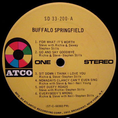 Buffalo Springfield ‎– Buffalo Springfield