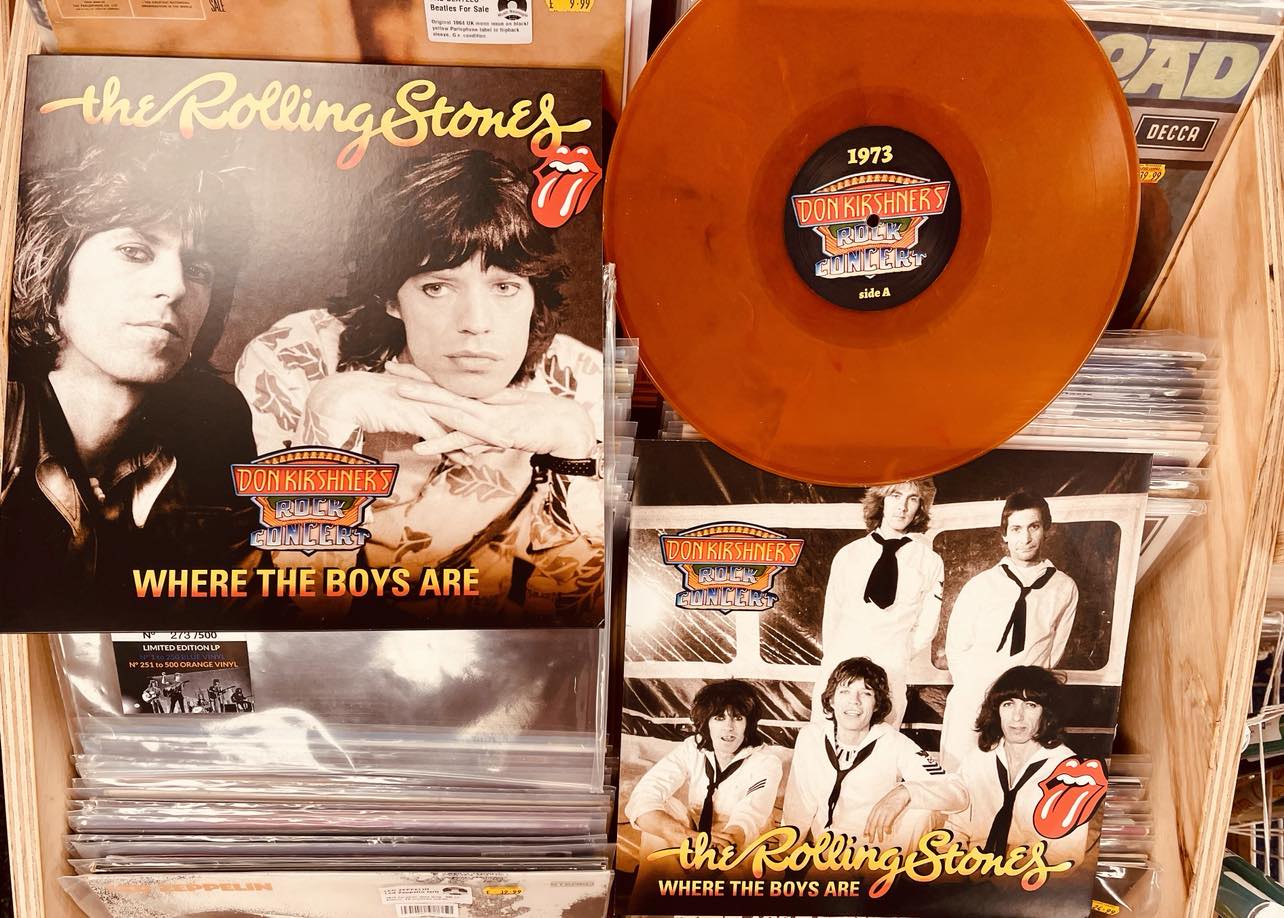 The Rolling Stones – Where The Boys Are - ORANGE COLOURED VINYL LP - NUMBERED